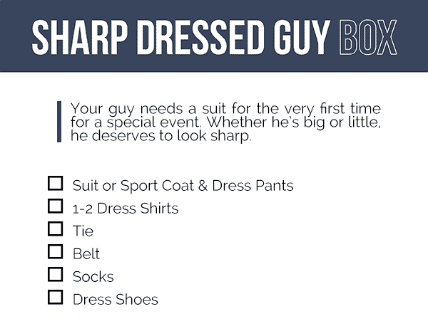 sharp dressed guy box
