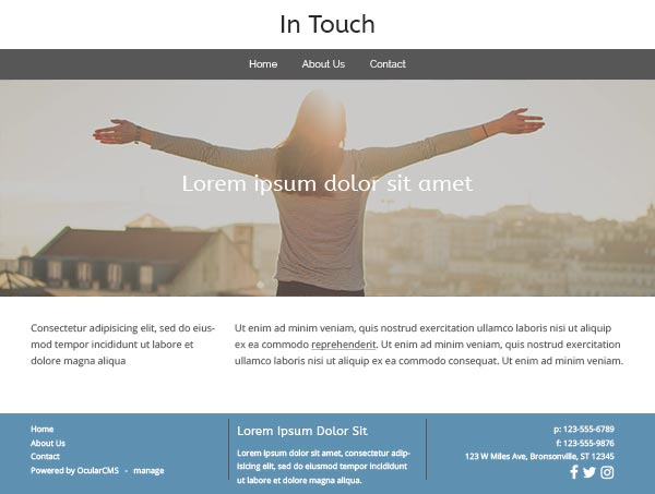 In Touch: default